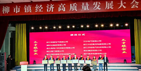 譜寫新篇|常安集團(tuán)榮獲“柳市鎮(zhèn)30強(qiáng)企業(yè)”稱號